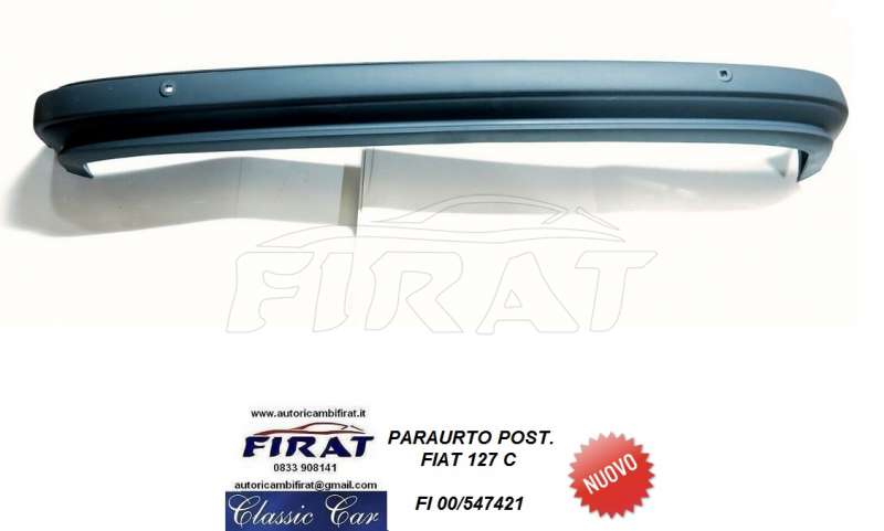 PARAURTO FIAT 127 C POSTERIORE